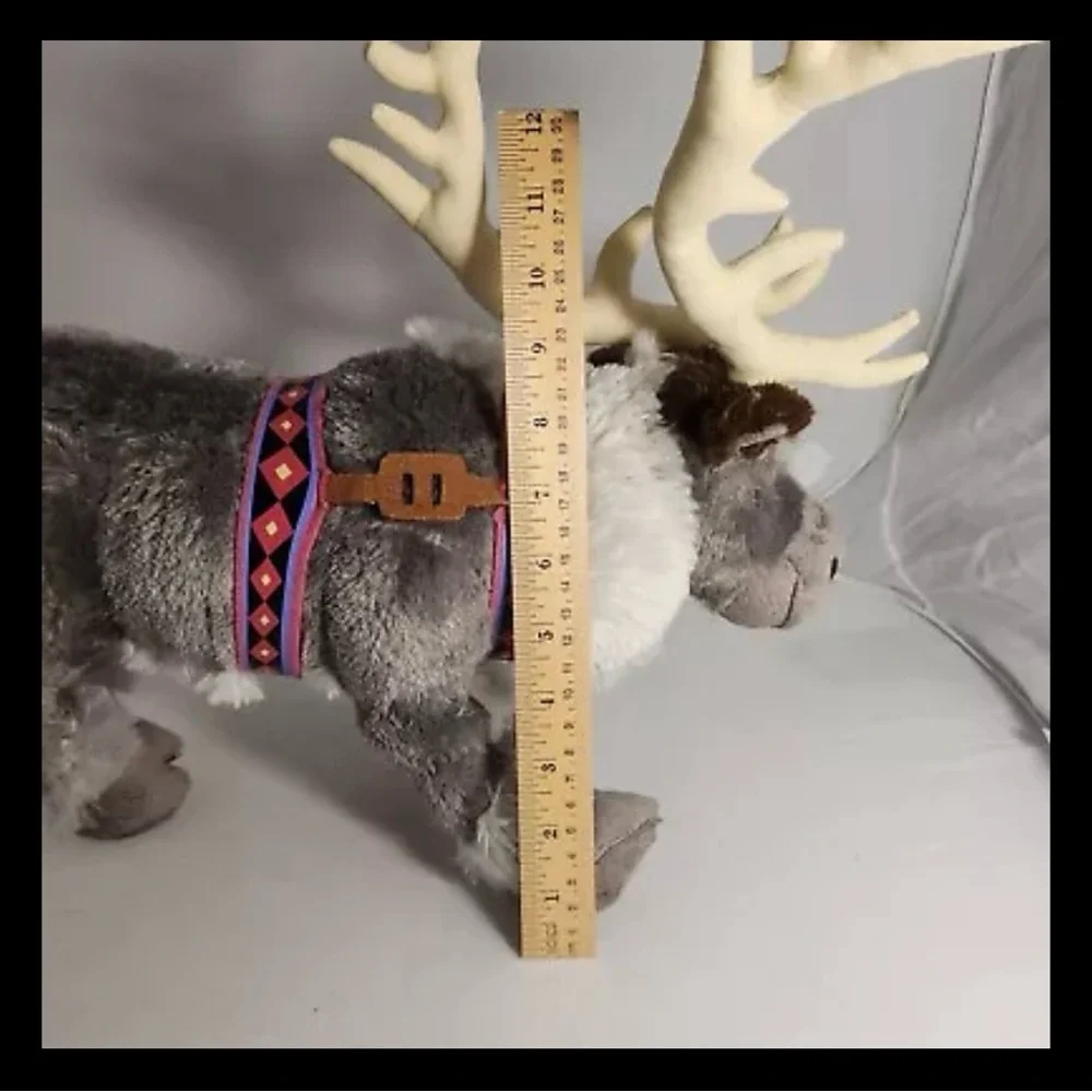 Disney Store Sven Raindeer Plush Stuffed Toe With Posable Legs Frozen